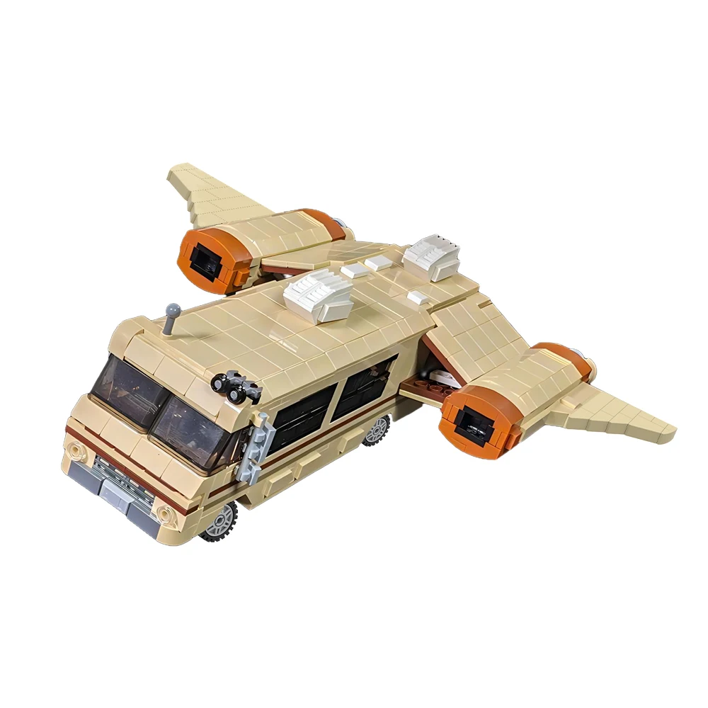 Diy Electronics Gifts - MOC Larger Spaceballs Eagles 5 Spaceship