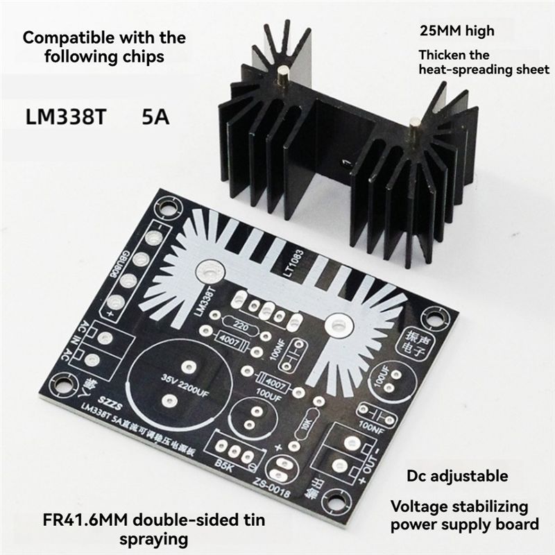 ABNR Adjustable Linear Regulat - Diy Electronics Filament 评论和价格