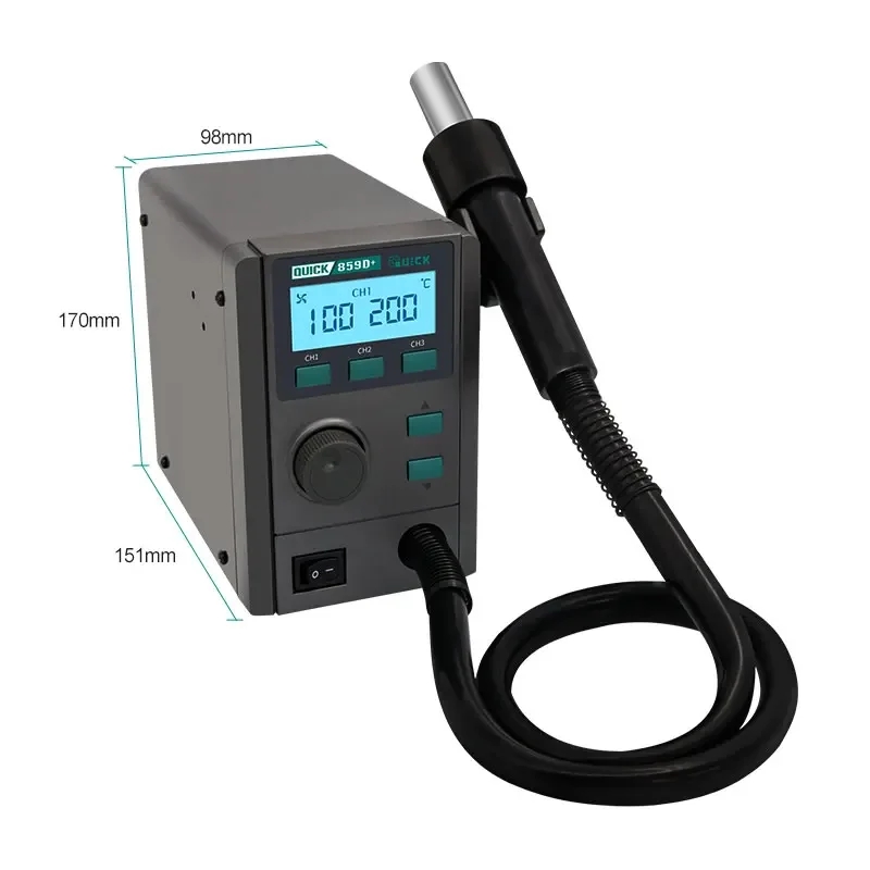 Quick 859D+ Hot Air Gun Solder - Hot Air Rework Station 评论和价格