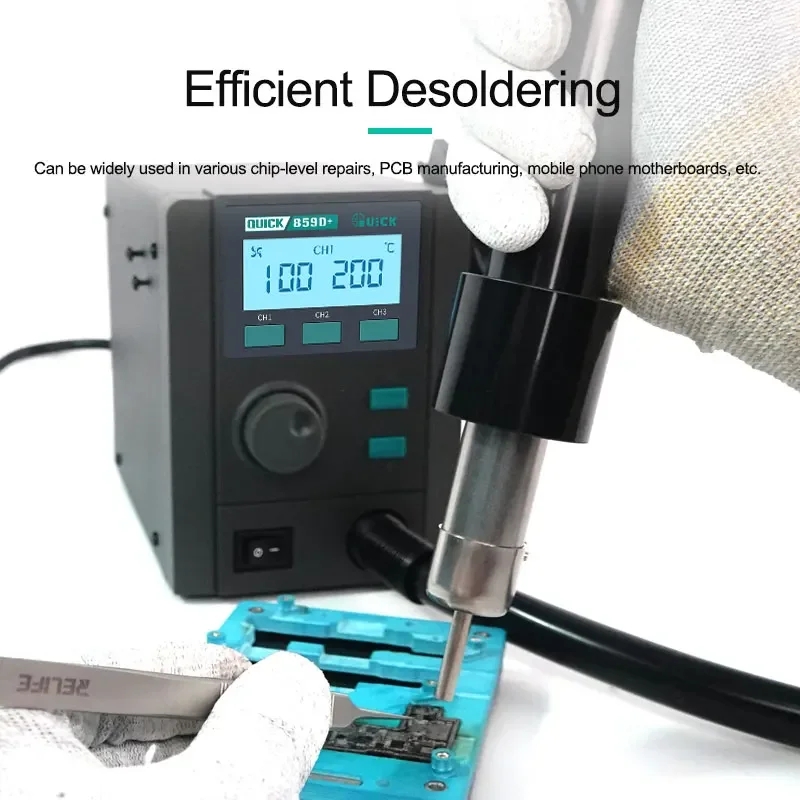 Quick 859D+ Hot Air Gun Solder - Hot Air Rework Station 评论和价格