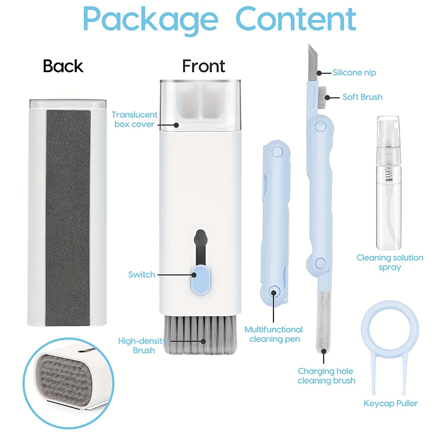 7-in-1 Electronic Cleaning Kit - Diy Electronics For Home 评论和价格