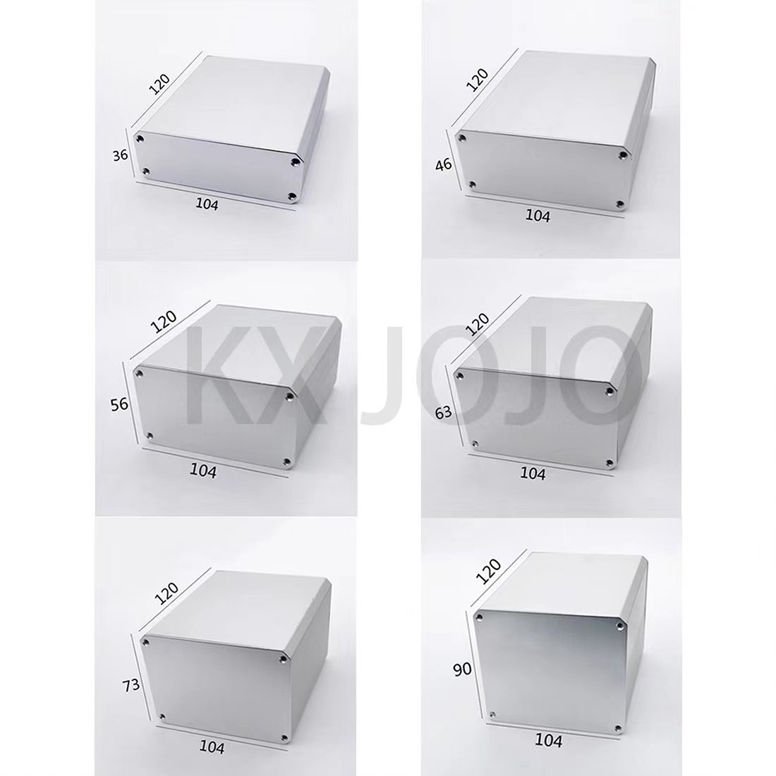 Aluminum Enclosure 104*36/46/5 - Diy Projects With Electronics 评论和价格
