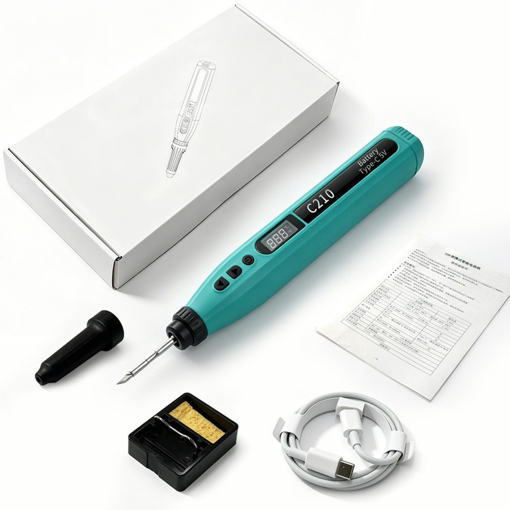 Smart Digital USB Soldering Ir - Diy Electronics Organizer 评论和价格