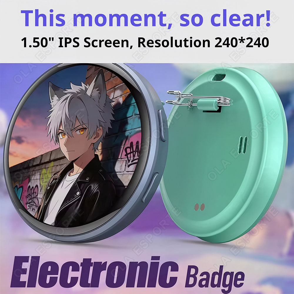 Smart Dynamic Electronic Badge - Diy Electronics Gifts 评论和价格