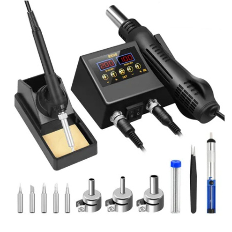 Digital Soldering Station 2 In - Hot Air Rework Station 评论和价格