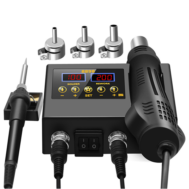 Digital Soldering Station 2 In - Hot Air Rework Station 评论和价格