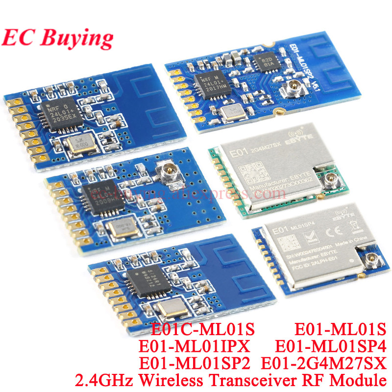 10Pcs/1pc E01-2G4M27SX ML01SP4 - Nrf24L01 Module Wireless 评论和价格