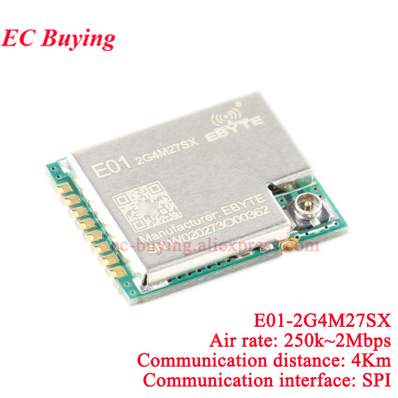 10Pcs/1pc E01-2G4M27SX ML01SP4 - Nrf24L01 Module Wireless 评论和价格