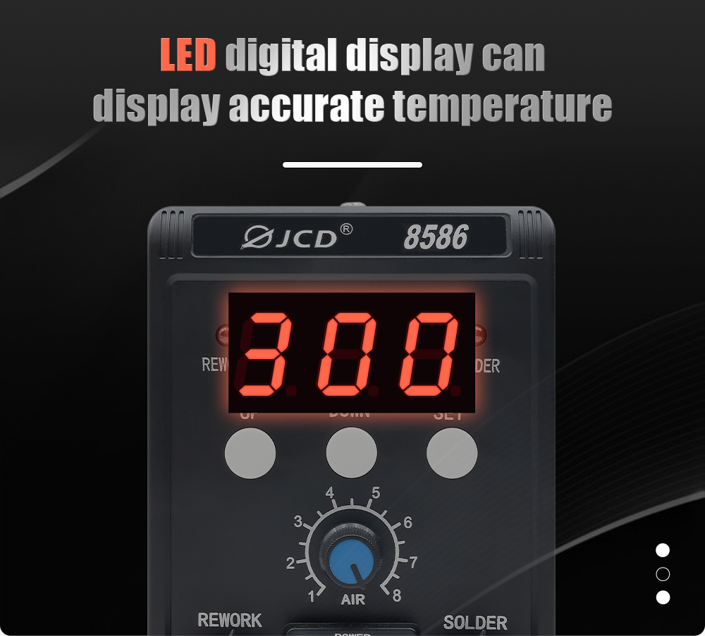 JCD 2 in 1 Soldering Station 8 - Hot Air Rework Station 评论和价格