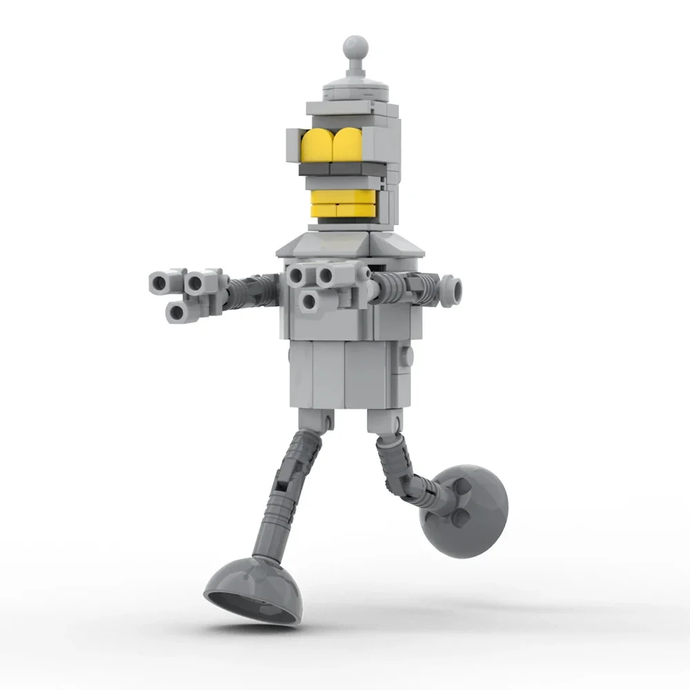 MOC Mech Robot Futuramaeds Ben - Diy Electronics Gifts 评论和价格