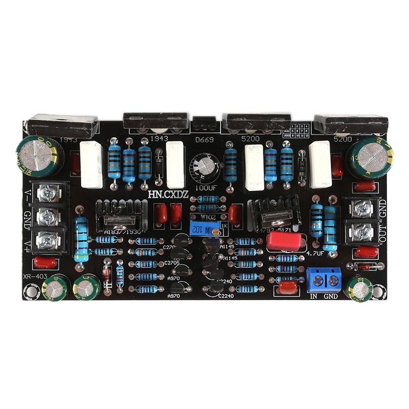 1PC 200W 1943 + 5200 High Mono - Diy Electronics For Home 评论和价格
