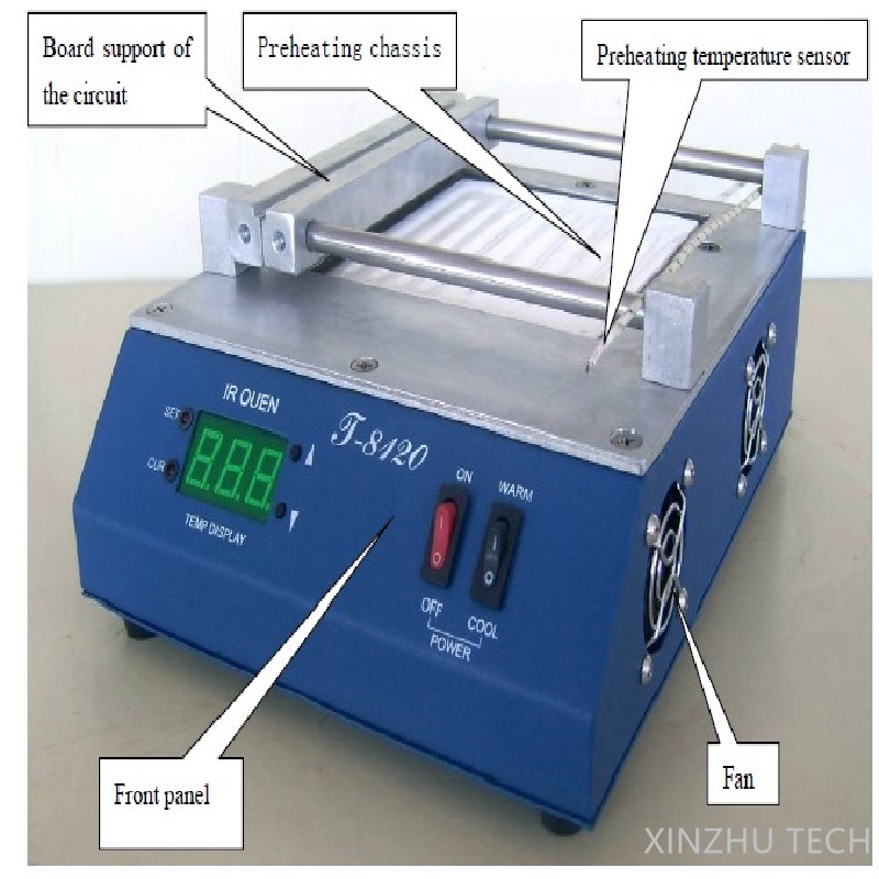 PUHUI T-8120 Preheater IR Preh - Hot Air Rework Station 评论和价格