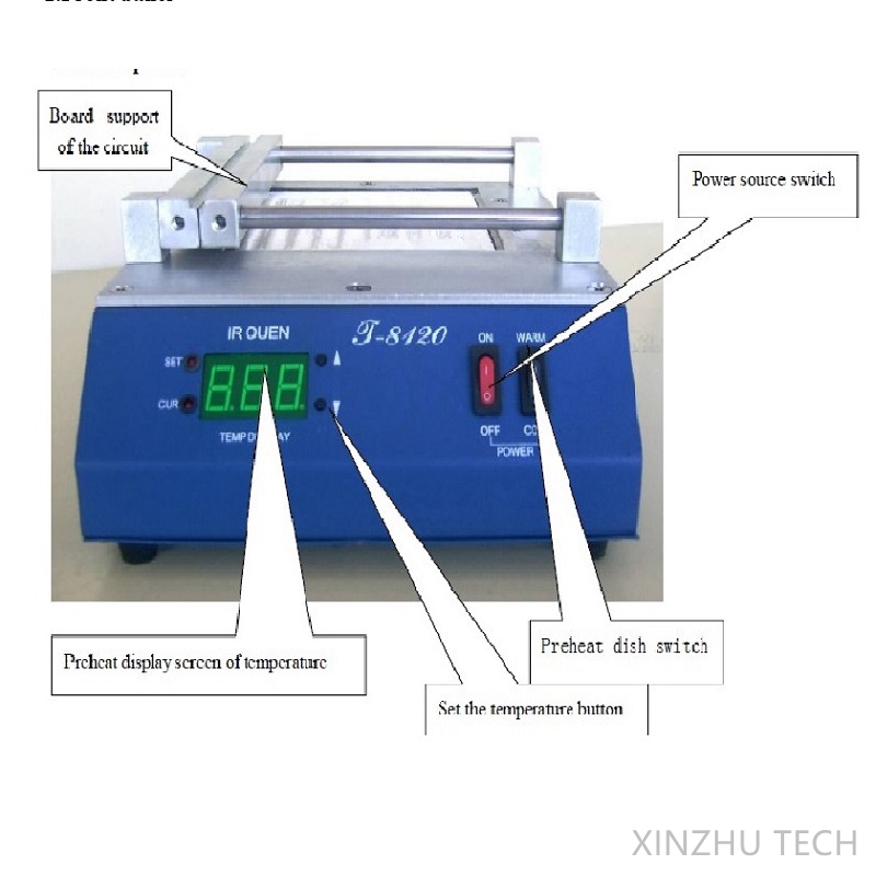 PUHUI T-8120 Preheater IR Preh - Hot Air Rework Station 评论和价格